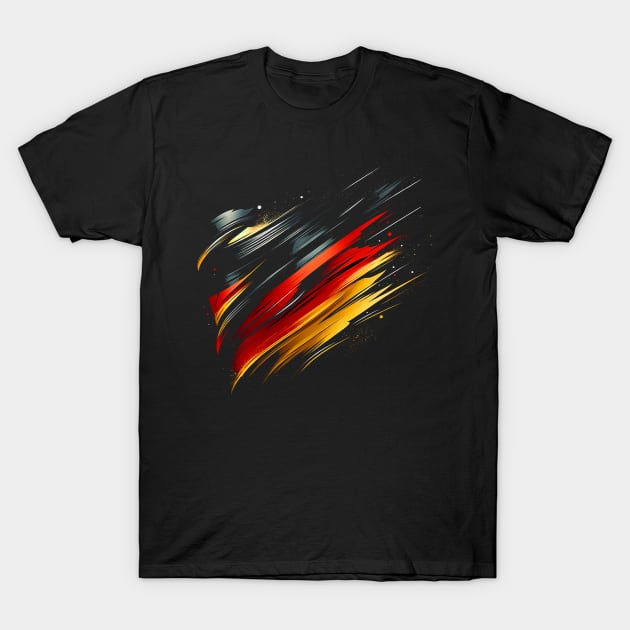 Germany German National Team T-Shirt by TaevasDesign